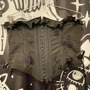 Lip Service Devil Dolls II Black Sexy and 17 Underbust Corset